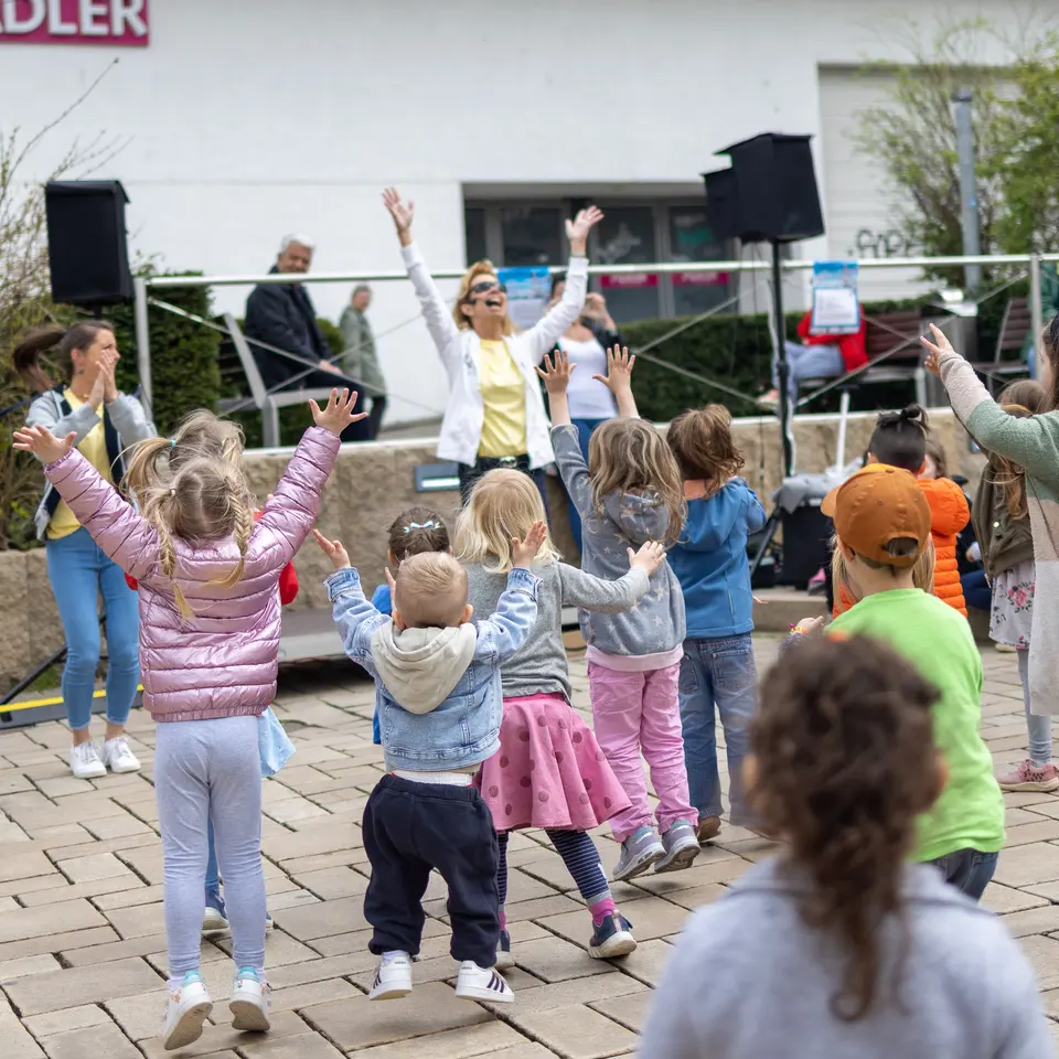 Kinder-Osteraktion im Rosengarten