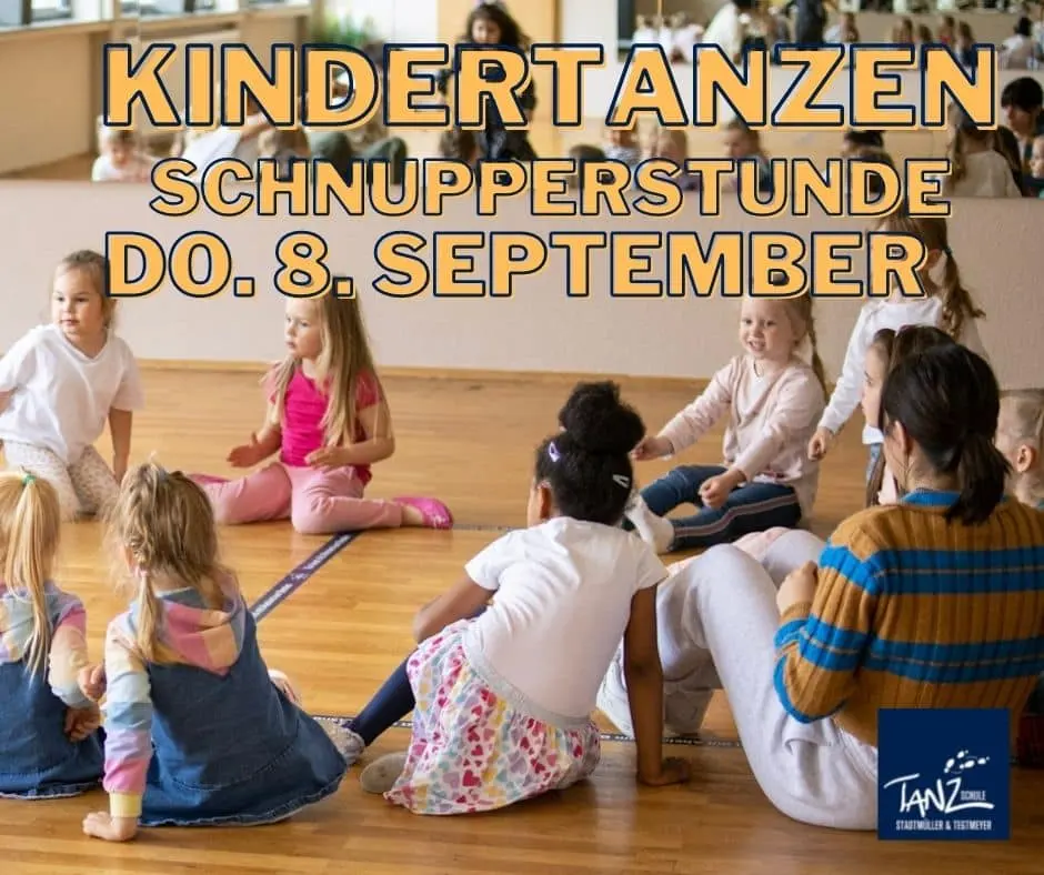 Kostenfreie Schnupperstunde für 3-5 jährige am 8. September 16 Uhr