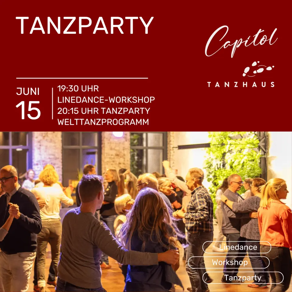 Tanzparty am 15. Juni 2024