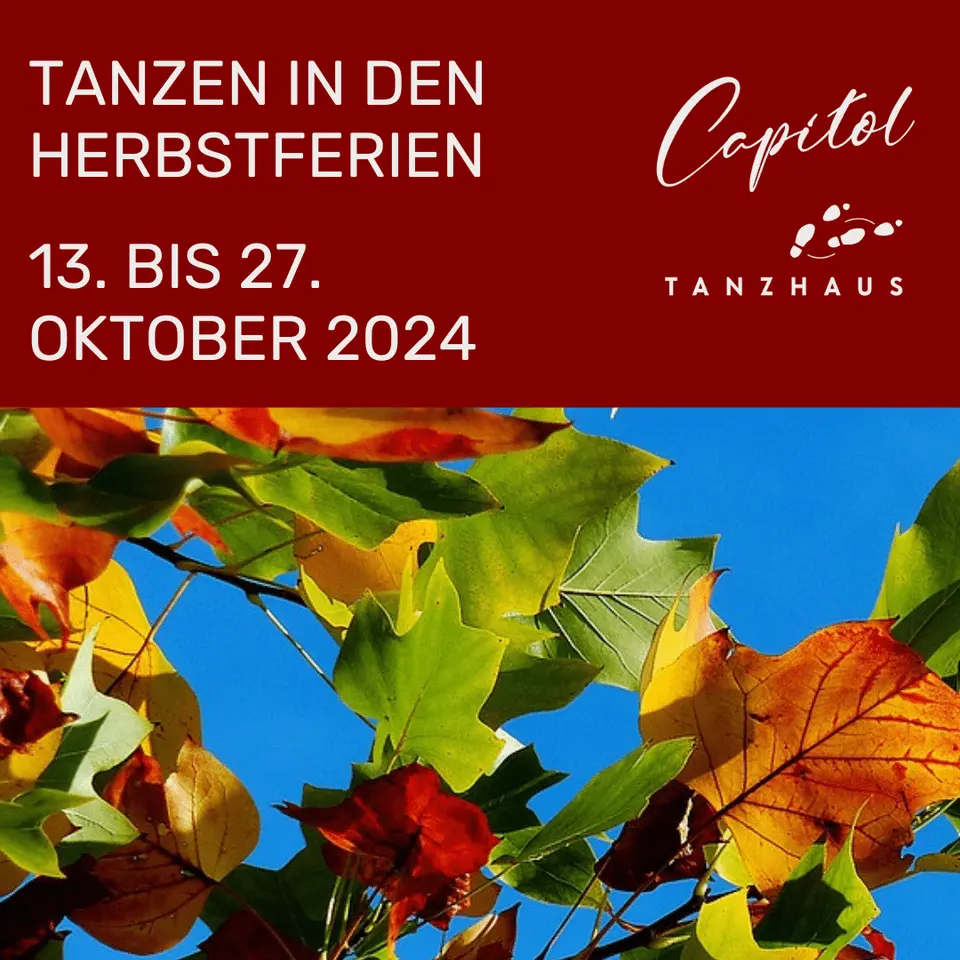 Unser Tanzprogramm in den Herbstferien
