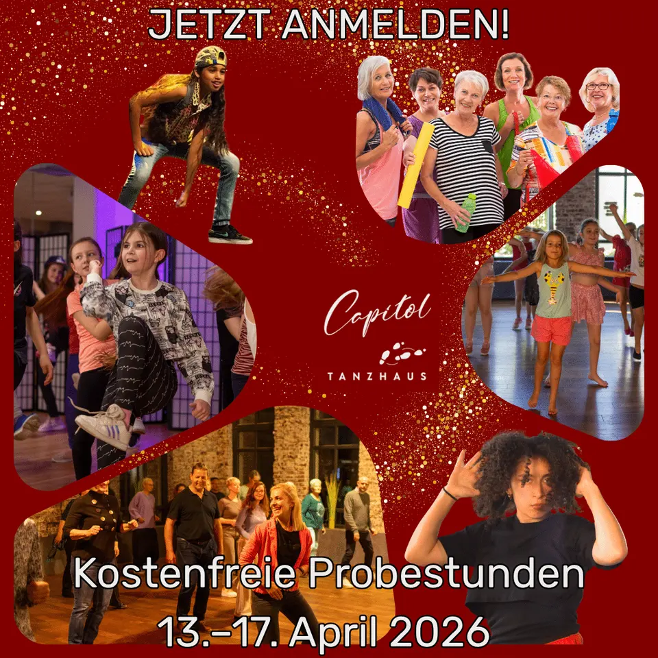 Kostenfreie Probestunden – 13.–17. April 2026