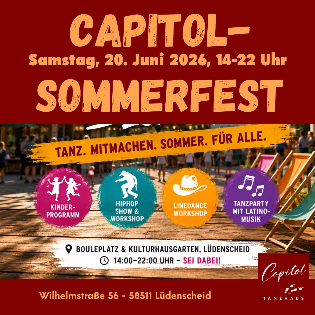 Capitol Tanzhaus - Sommerfest 2026