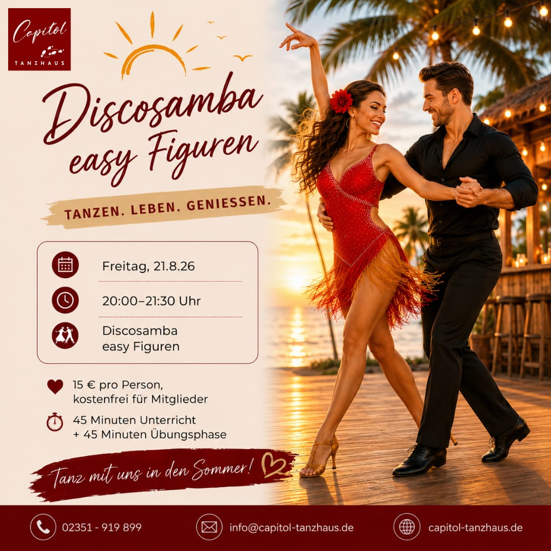 Sommerworkshop: Discosamba easy Figuren