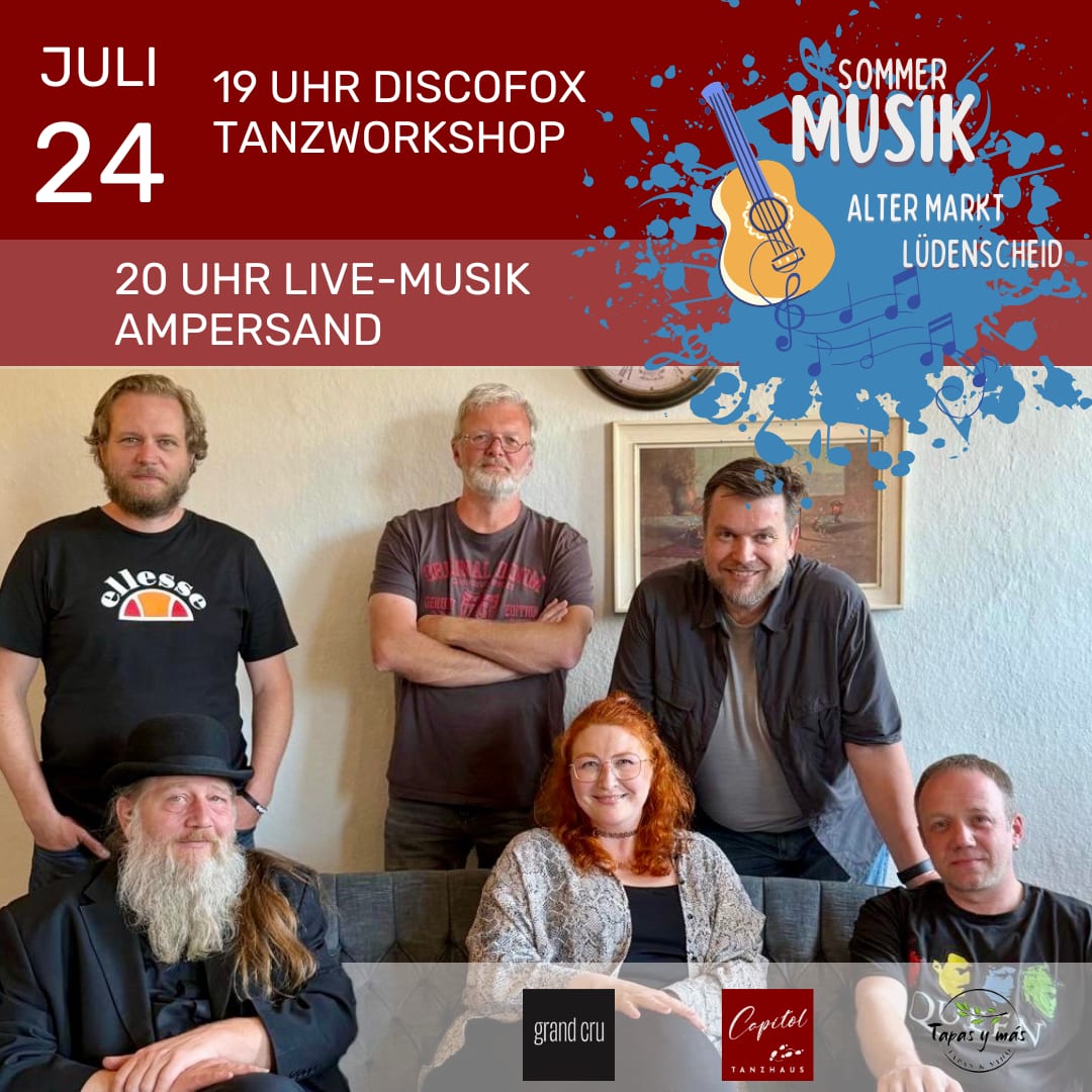 Sommermusik: Discofox-Workshop + Live-Musik von Ampersand