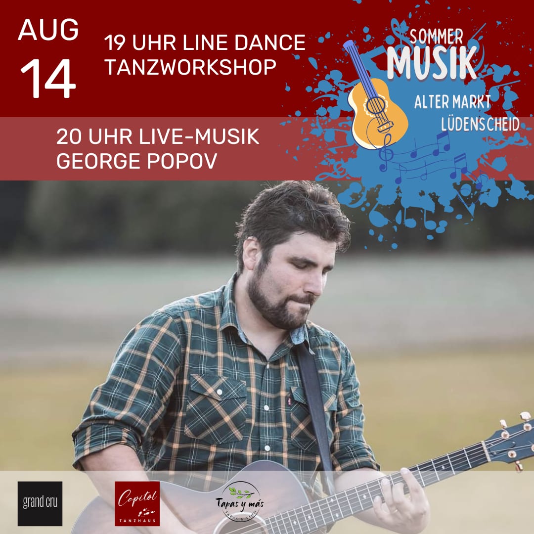 Sommermusik: Line Dance-Workshop + Live-Musik von George Popov
