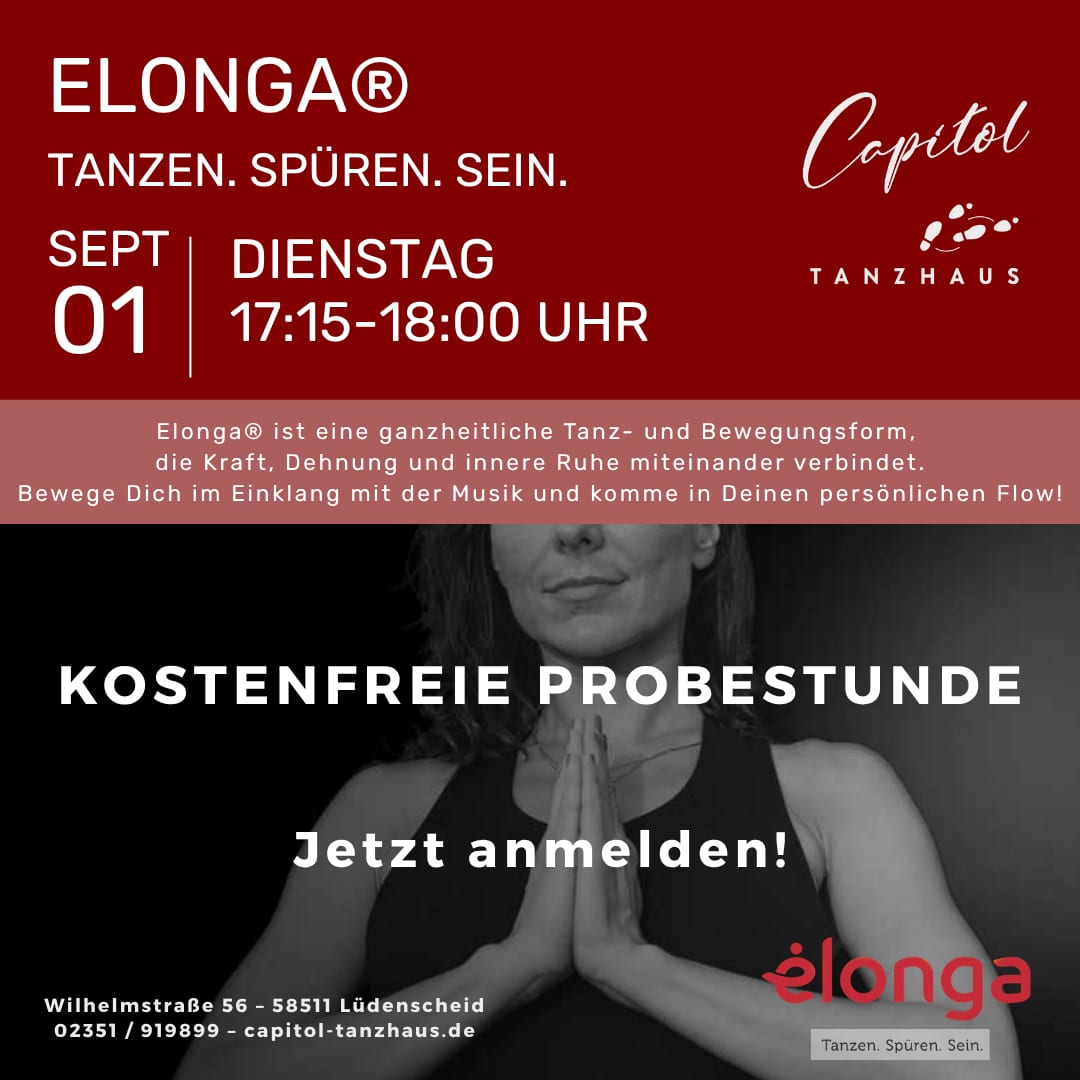 Kostenfreie Schnupperstunde: Elonga®
