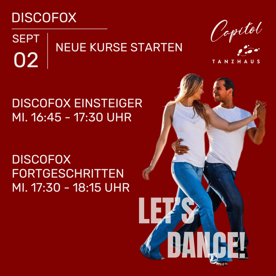 Neue Discofox-Kurse starten