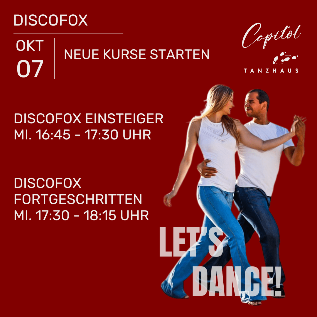 Neue Discofox-Kurse starten