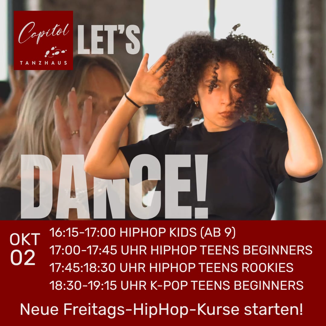 Neue HipHop-Kurse am Freitag starten