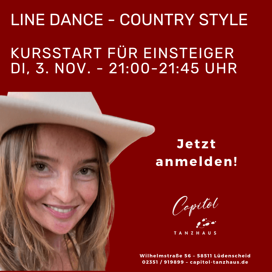 Kursstart: Line Dance Country Style mit Angie