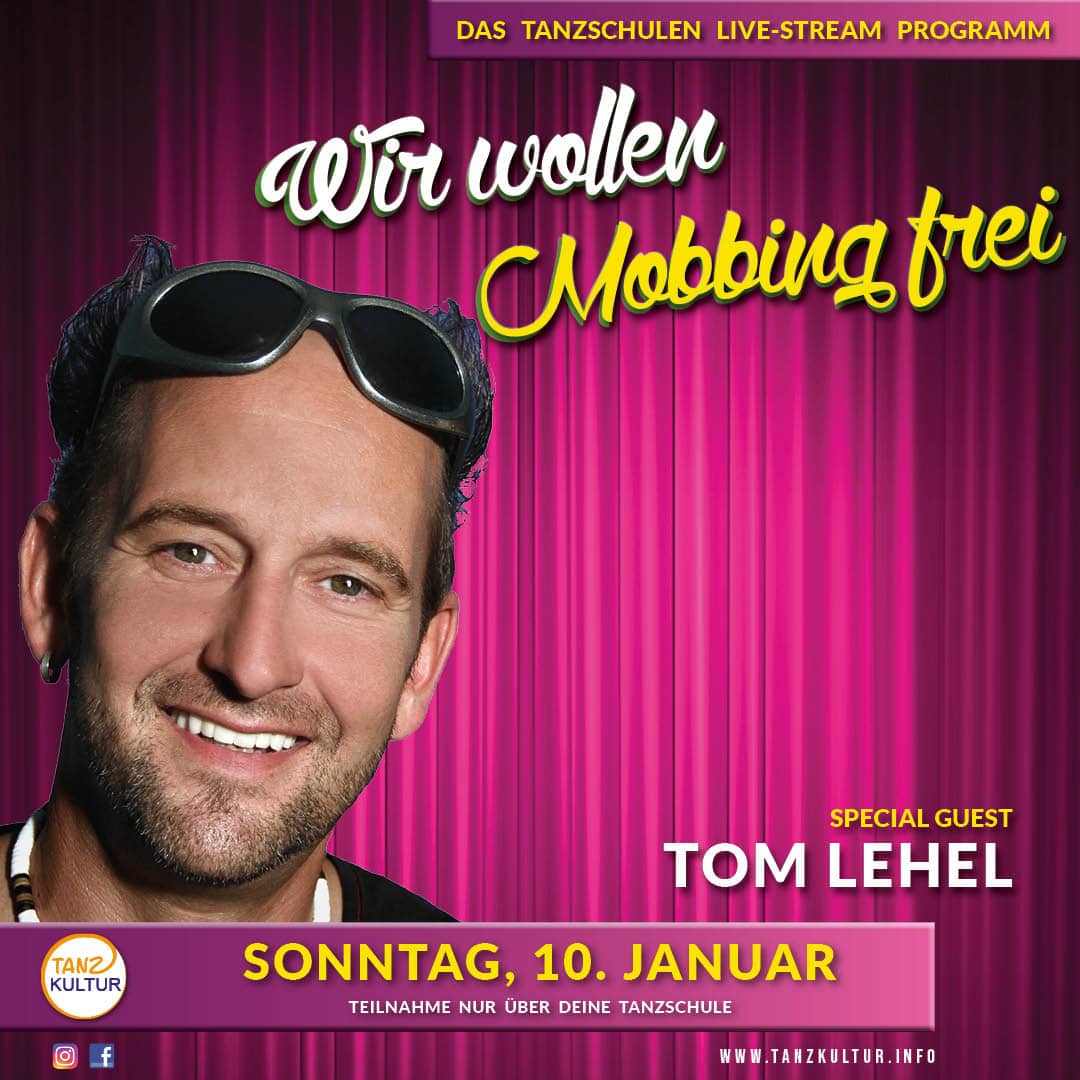 Sonntag, 10. Januar live bei uns! Tom Lehel
