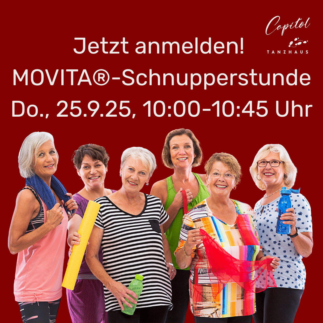 MOVITA®-Schnupperstunde – Do 25.9.25, 10 Uhr